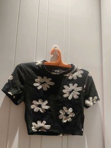 cute printed top