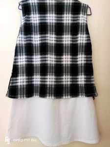Stylish Plaid Sleeveless Top✨💫💗