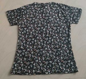 Floral Print Pajama Set