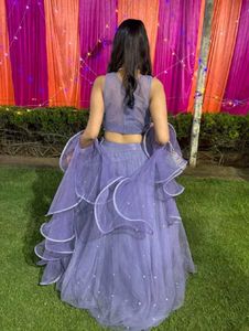 Beautiful Lavender Lehenga( Fixed price )