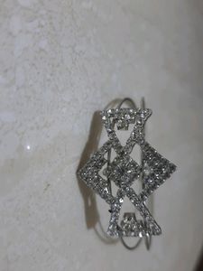 Silver Bracelet, Girls, Shiny Stone