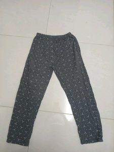 Comfortable Grey Printed Pajama Pants