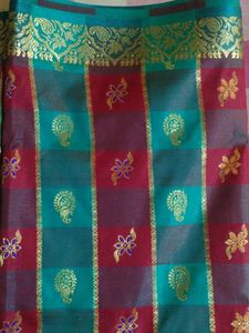 Beautiful Checked Saree