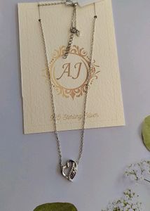 92.5 Silver Necklace For Womens Nd Girls