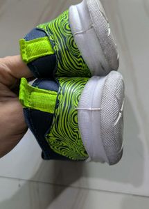 Blue Sports Slip-On Shoes