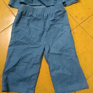 Cute Denim Outfit for Kids