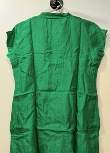 Vibrant Green Embroidered Kurta