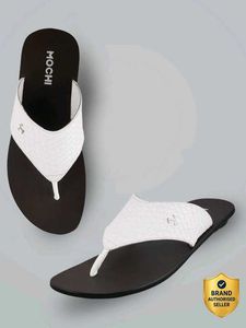 Mochi White Flip Flops for Women