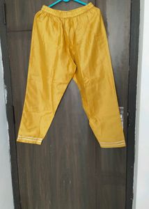 Elegant Yellow Embroidered Kurta