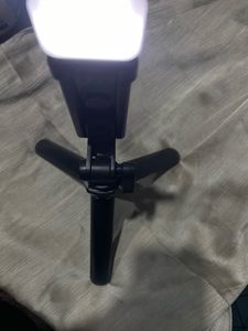 Selfie Stick with Light and Tripod