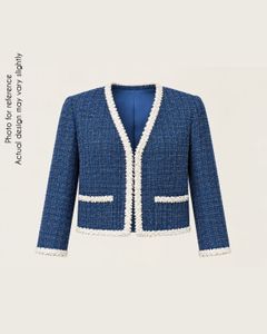 Blue Tweed coat