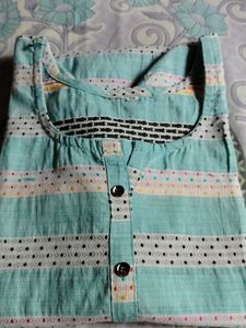 Beautiful Striped Cotton Kurta