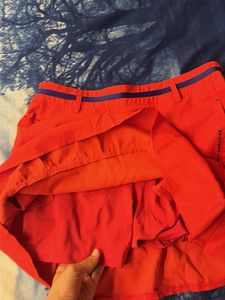 Vintage Playboy Golf Orangish-Red Skirt
