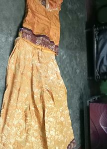 Yellow Lehenga Choli Set