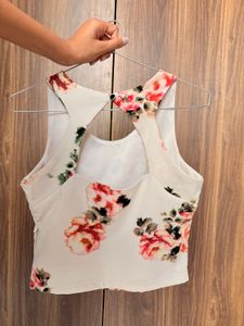 Chic Floral &amp; Silky Teal Tops
