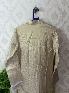golden kurta set men
