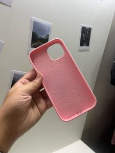 Iphone 14/15 pink silicone Case