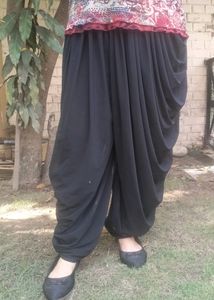 Flaired Black Salwar