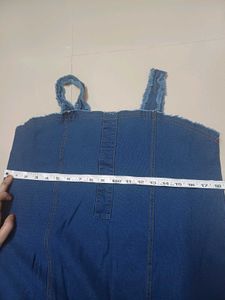 new Denim Mini Dress - Cute and Casual