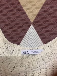 Cream Knit Tank Top