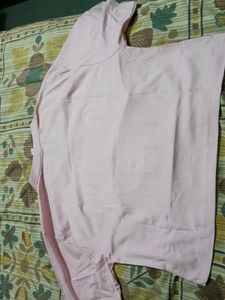 Pink "Don't Sleep" Graphic crop top