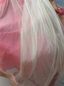 Beautiful Pink &amp; Gold Lehenga Skirt