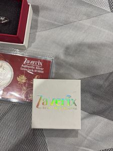 Zaverix Silver Ring &amp; Authenticity card