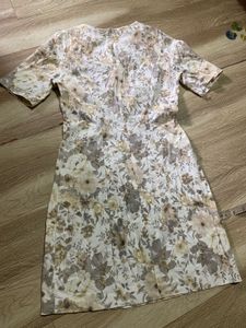 Floral Print Short Sleeve Dress