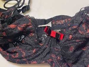 Elegant Black Lace Bra by enamor