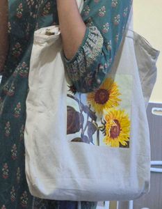 Aesthetic Ajanta Women Floral Tote Bag