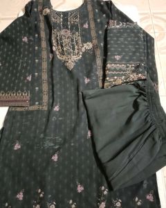 Embellished Kurta Set