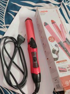 Nove 2 in 1 Hair Straightener and Curler😍