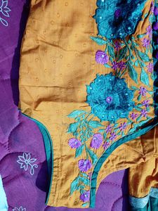Anarkali Kurta Set, With Full Embroidery Design. More Prettier Than Picture.