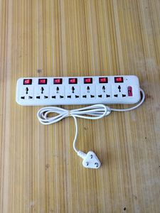 7 Plug With Switch Extension Bord