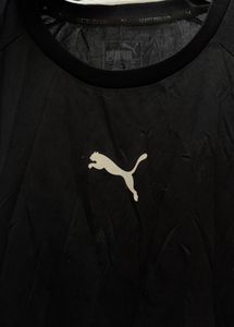 women's orginal Puma Black Logo T-Shirt