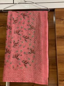 Elegant Floral Print saree