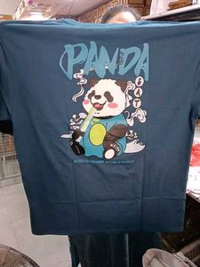 Cute Panda Graphic T-Shirt