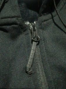 Puma Black Zip-Up Hoodie