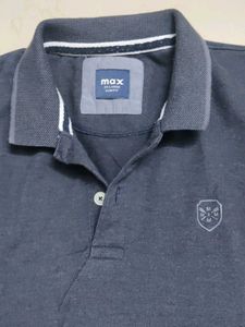 Men's Dark Blue Polo T-Shirt
