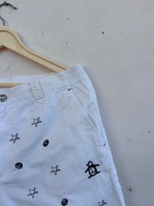 Original Penguin Men's White Shorts