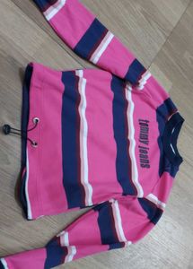 Tommy Jeans Striped Long Sleeve Top