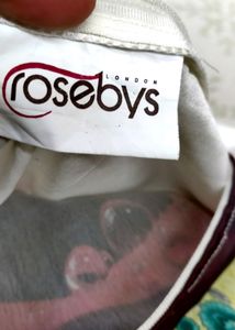 A SET OF 3 ROSEBY'S CUSHION COVERS