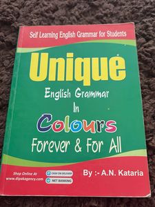Unique English Grammar Book