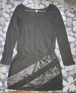 Black Lace Work Dress🖤