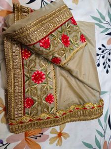 Elegant Border Saree 🔥✨️