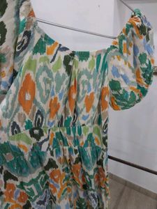 Zudio Colorful Print Maxi Dress