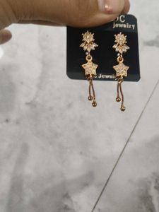 Charming Star Drop Earrings