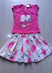 Girls Pink Hello Kitty Outfit