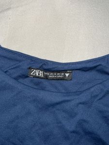 Zara Navy Blue bodysuit