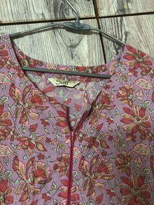 Floral Print Kurta